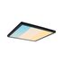 Plafonnier LED salle de bain IP44 2100 lumens lumière blanc variable 30x30cm Noir - Atria Shine PAULMANN