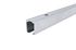 Rail de séparation de pièce Alia aluminium anodisé un vantail  L.190 cm CIME
