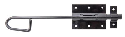 Verrou baïonnette diamètre 14 x longueur 300mm noir - ALBERTS