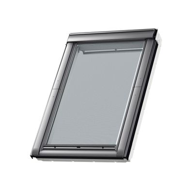 Store extérieur manuel l.134 x H.98 à 140 cm gris anthracite MHL UK00 5060 VELUX