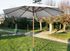 Parasol droit diamètre 3,5m ecru en eucalyptus PROLOISIRS Livraison à domicile incluse