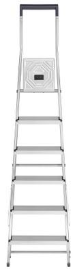 Escabeau aluminium L40 6 marches HAILO