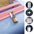 Cadenas à clés largeur 40 mm en laiton s'entrouvrant par 4 MASTER LOCK