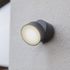Applique extérieur LED Trumpet gris IP54 600 lumens blanc neutre - COREP
