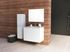 Meuble de salle de bains Gaya 2 portes L80 x H50 x P46 cm MDF blanc