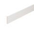 Plinthe bois MDF blanche bord droit - Ép.10 x 98 mm - L.2.40 m - AJ TIMBER