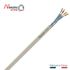 Câble réseau Ethernet cat 6a grade 3 TV F/FTP VDI au mètre ivoire - NEXANS