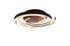 Plafonnier CAYA laiton et noir LED 58W 6800 lumens blanc dynamique CCT - TRIO