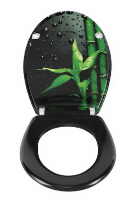 Abattant de WC motif zen