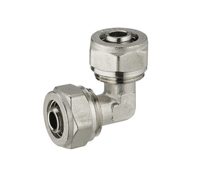 Coude égal multicouche à compression Ø 26 mm - QUICK PLOMBERIE