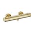Mitigeur de douche thermostatique laiton champagne Akila - EDOUARD ROUSSEAU