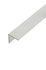 Cornière PVC blanc l.100 x l.60 mm x L.3 m épaisseur 2mm