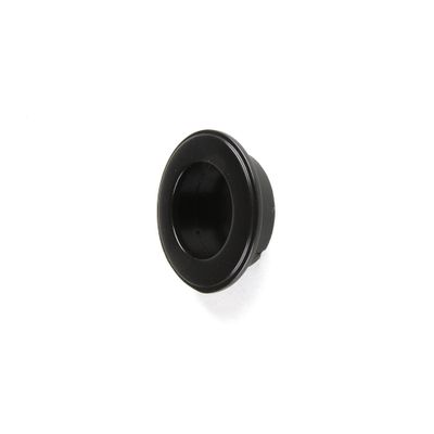 Bouton de meuble cuvette acier noir mat 44 x 44 x 13 mm REI