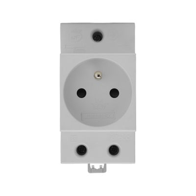 Prise modulaire tableau 2P+T 16A bornes à vis - DEBFLEX