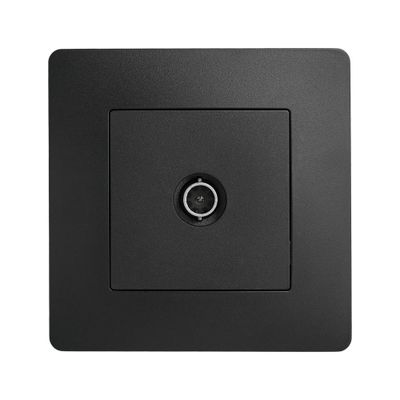 Prise TV noir Caly - DEBFLEX