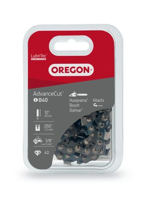 Chaine de tronçonneuse 25 cm 40 maillons pas 3/8 OREGON