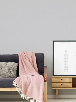 Papier peint expansé sur intissé uni couleur gris 53 cm x 10 m AS CREATION