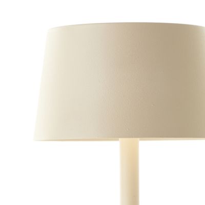 Lampe à poser extérieur rechargeable LED beige JONA- BRILLIANT