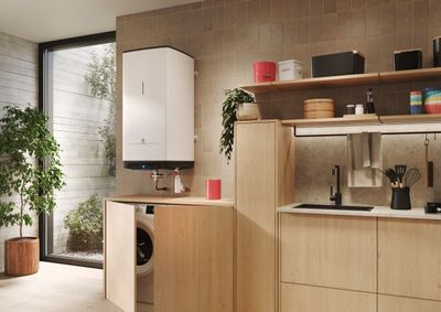 Chauffe-eau électrique 120L vertical connecté Quadris - ARISTON