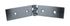 Charnière de coffre acier zingué 160 x 30 mm CIME