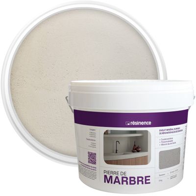 Enduit décoration Pierre de Marbre 6 kg - RESINENCE