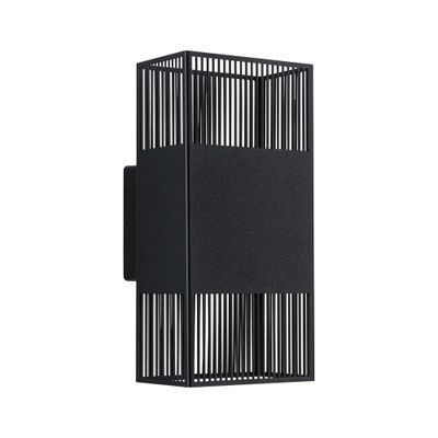 Applique extérieur LED IP44 640 lumens lumière blanc chaud Noir - Tharin PAULMANN