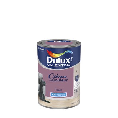 Peinture crème de couleur Figue Mat 1,25 L - DULUX VALENTINE