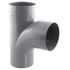 Culotte PVC évacuation 87° mâle/femelle Ø100 - FITT