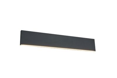 Applique murale CONCHA anthracite LED 9 W blanc chaud - TRIO