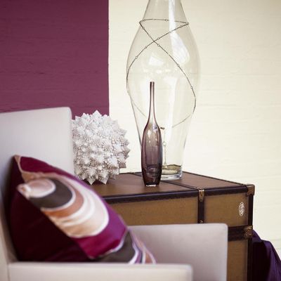 Peinture crème de couleur Crème de Cassis Satin 1,25 L - DULUX VALENTINE