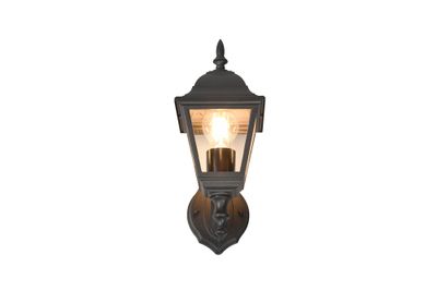 Applique extérieur montante E27 Livenza noir IP44 60W - TRIO