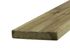 Lame de terrasse pin 2 peignes rabotée traitée autoclave vert - 21 x 120 X 4500 mm - HENRY TIMBER