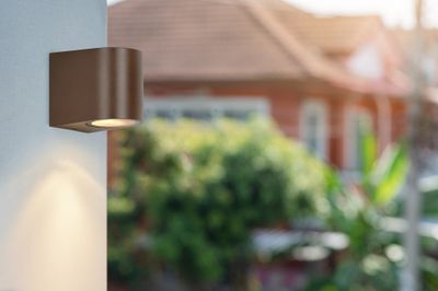 Applique extérieur GU10  William rouille IP44 35W - COREP