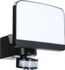 Projecteur extérieur solaire LED détecteur de mouvements + crépusculaire Flood 2 noir IP44 1000 lumens blanc neutre - ARLUX