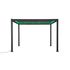 Pergola bioclimatique motorisée aluminium + éclairage led  4X 3m HABRITA