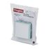 Bouton poussoir encastrable avec porte-étiquette 2 modules Blanc - Mosaic LEGRAND